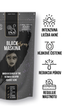 InaEssentials Maska na tvár - Čierna Maskina - intenzívna starostlivosť o Akné a Čierne bodky 60g