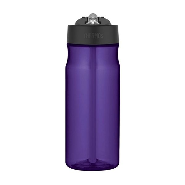 Thermos Hydratačná fľaša so slamkou fialová 530 ml
